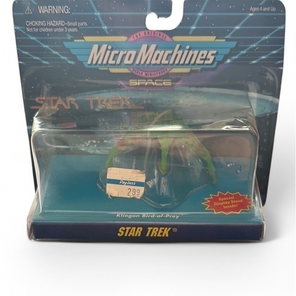 Micro Machines Star Trek Klingon Bird of Prey NIB Sealed Collectible - Picture 1 of 3
